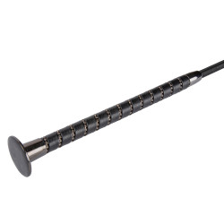 Fusta de doma con strass Deluxe Shires Negro