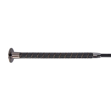 Fusta de doma con strass Deluxe Shires Negro