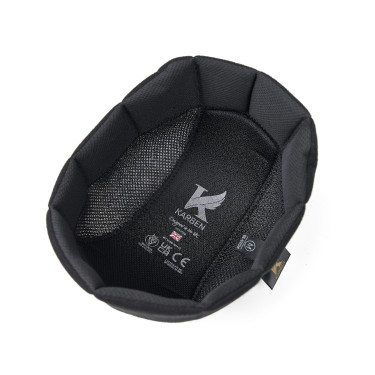 Forro de casco Ellipse Shires Karben Negro