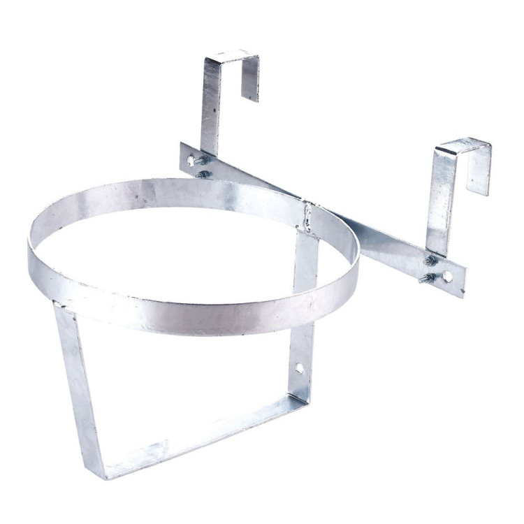 Soporte de cubo de metal galvanizado Kerbl Soporte de cubo de metal galvanizado Kerbl