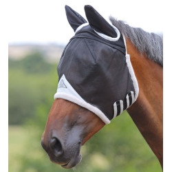 Máscara anti moscas Field Durable con orejas Shires Máscara anti moscas Field Durable con orejas Shires