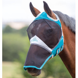 Máscara anti moscas con protección sin orejas Shires Máscara anti moscas con protección sin orejas Shires