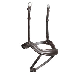 Muserola francesa ergonómica Shires Velociti Lusso Havana Marrón Muserola francesa ergonómica Shires Velociti Lusso Havana Marrón