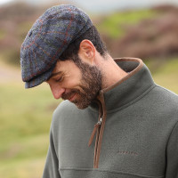 Forro polar con media cremallera Core para hombre Shires Aubrion Verde