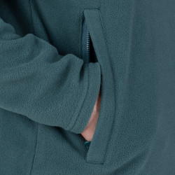 Forro polar con cremallera de un cuarto Equestrian Shires Aubrion Tomillo Verde