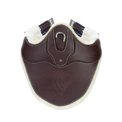 Cinchón con púas Elite Shires Velociti Lusso Havana Marr&amp;amp;amp;oacute;n