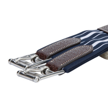 Cinchón con púas Elite Shires Velociti Lusso Havana Marr&amp;amp;amp;oacute;n