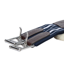 Cinchón con púas Elite Shires Velociti Lusso Havana Marr&amp;amp;amp;oacute;n