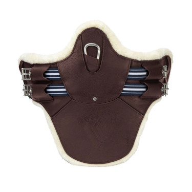 Cincha corta con púas Shires Velociti Lusso Elite Havana Marrón Cincha corta con púas Shires Velociti Lusso Elite Havana Marrón