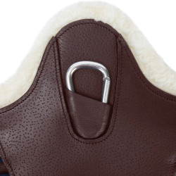 Cincha corta con púas Shires Velociti Lusso Elite Havana Marrón Cincha corta con púas Shires Velociti Lusso Elite Havana Marrón