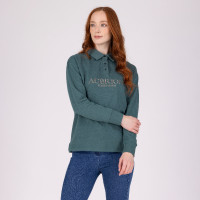 Sudadera con botones Equestrian Shires Aubrion Tomillo Verde
