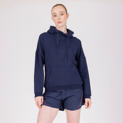Sudadera con capucha React Shires Aubrion Medianoche Azul