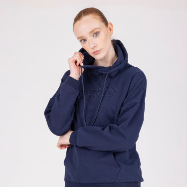 Sudadera con capucha React Shires Aubrion Medianoche Azul