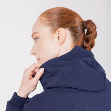 Sudadera con capucha React Shires Aubrion Medianoche Azul