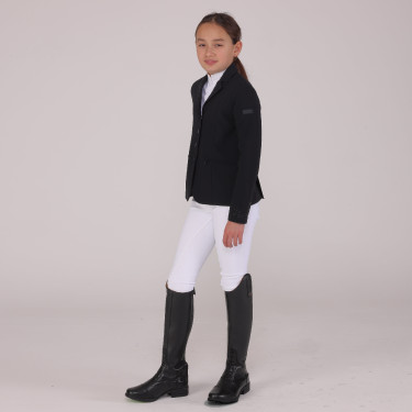 Chaqueta de concurso Optima Gx joven jinete Shires Aubrion Negro