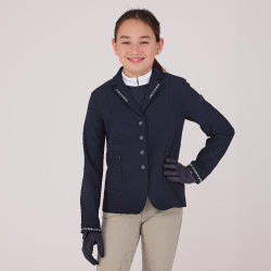 Chaqueta de concurso Optima LX joven jinete Shires Aubrion Marino Azul marino Chaqueta de concurso Optima LX joven jinete Shires Aubrion Marino Azul marino
