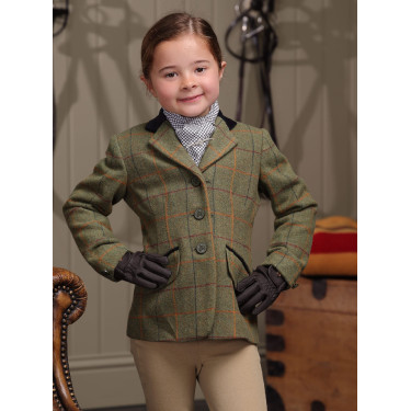 Chaqueta Saratoga infantil Shires Aubrion Cuadros rojo / amarillo / azul Motifs Chaqueta Saratoga infantil Shires Aubrion Cuadros rojo / amarillo / azul Motifs