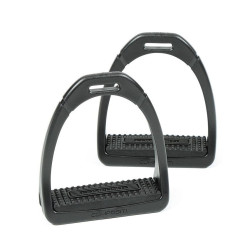 Estribos Premium Profile Shires Compositi Negro
