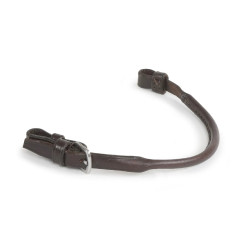 Falsa cadenilla en cuero redondo Shires Velociti Gara Havana Marrón Falsa cadenilla en cuero redondo Shires Velociti Gara Havana Marrón