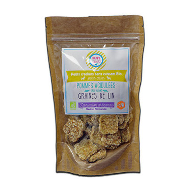 Galletas de lino para perro Happy Crackers