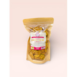 Galletas de linaza Happy Crackers zanahoria y cúrcuma