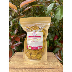 Galletas de linaza Happy Crackers zanahoria y cúrcuma