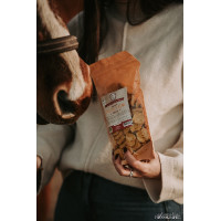 Galletas de linaza Happy Crackers zanahoria y cúrcuma