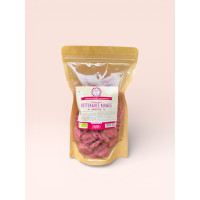 Galletas crujientes de linaza Happy Crackers remolacha roja