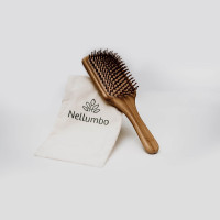 Cepillo desenredante de bambú Nellumbo