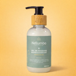 Gel de masaje refrescante Nellumbo