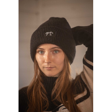 Gorro Pénélope Solena mujer Negro