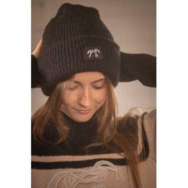 Gorro Pénélope Solena mujer Negro