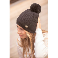 Gorro Pénélope Virgie mujer Negro