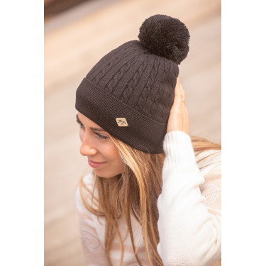 Gorro Pénélope Virgie mujer Negro