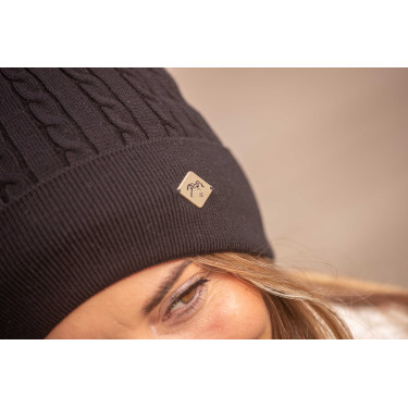 Gorro Pénélope Virgie mujer Negro