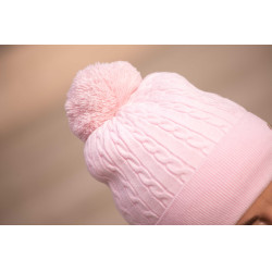 Gorro Pénélope Virgie mujer Rosa pálido