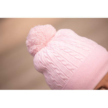 Gorro Pénélope Virgie mujer Rosa pálido