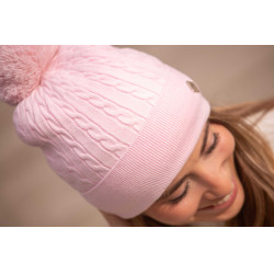 Gorro Pénélope Virgie mujer Rosa pálido