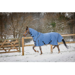 Cubrecuello Equithème - TYREX Aisance 1200D Azul Cubrecuello Equithème - TYREX Aisance 1200D Azul