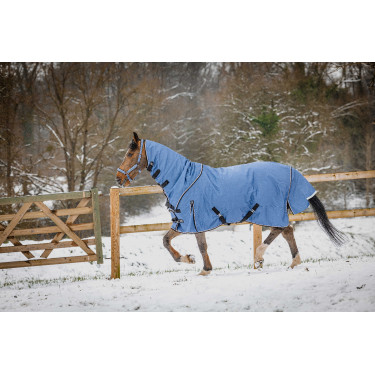 Cubrecuello Equithème - TYREX Aisance 1200D Azul Cubrecuello Equithème - TYREX Aisance 1200D Azul
