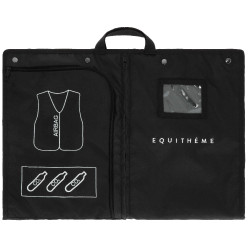Funda de protección para airbag Equithème Negro