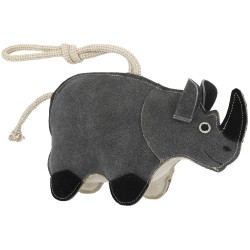 Juguete para caballos Hippotonic Rinoceronte Gris