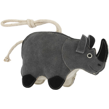 Juguete para caballos Hippotonic Rinoceronte Gris
