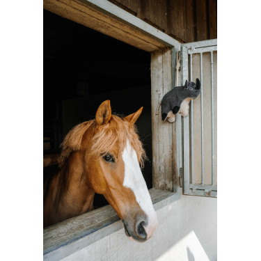 Juguete para caballos Hippotonic Rinoceronte Gris