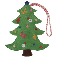 Juguete para caballos Hippotonic Árbol de Navidad Verde
