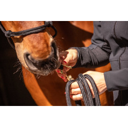 Cuerda etológica Paddock Sport Negro