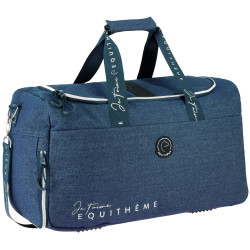 Sac week end Je t'aime EQUITHÈME Denim Azul