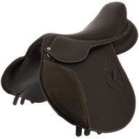 Silla Norton EK-Clarino Jump Castaño Marr&amp;amp;amp;oacute;n