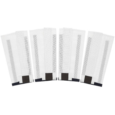 Juego de 4 protectores Equithème anti-moscas y anti-UV Blanco Juego de 4 protectores Equithème anti-moscas y anti-UV Blanco