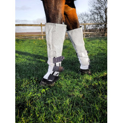 Equithème Pro protectores contra insectos por 4 Blanco